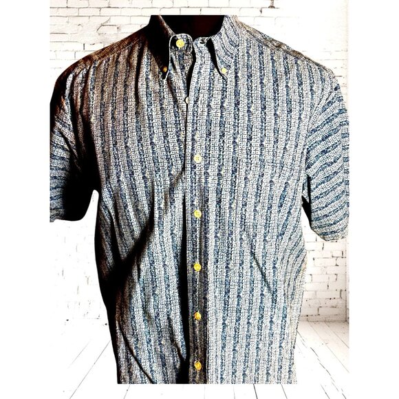Maui Trading Company Men's Size L Short Sleeve Button Down collar - Picture 1 of 10